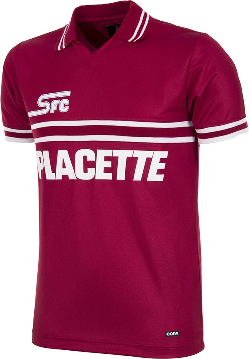 COPA - Servette FC 1984/85 Retro Voetbalshirt - Heren - Rood - L