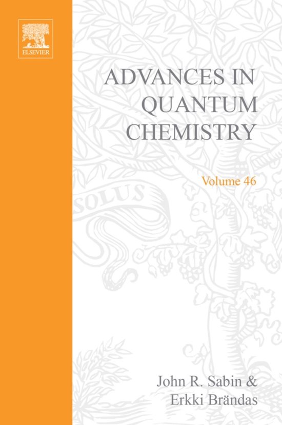 Advances in Quantum Chemistry - cover