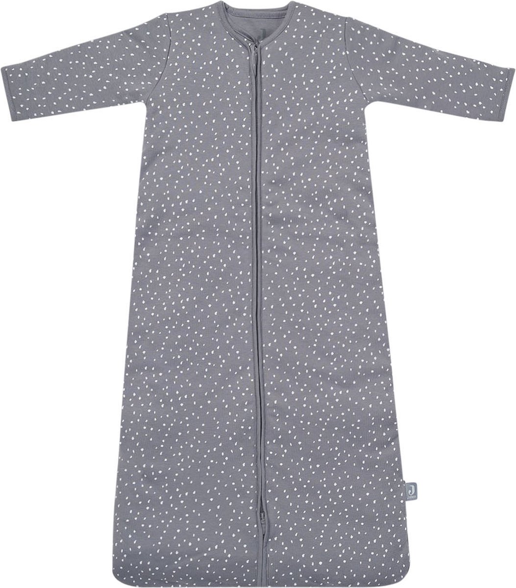 Jollein - Baby Winterslaapzak (Spickle - Grey) - Katoen - 4-Seizoenen - Winterslaapzakje Baby, Babyslaapzak - 110cm