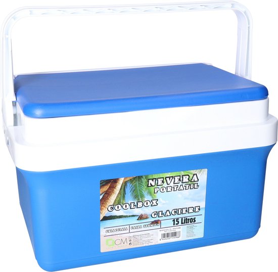 CM Iceberg koelbox - 15L - kunststof - blauw - 24 x 38 x 27 cm van CM — afbeelding 2