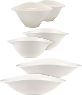 Villeroy & Boch Vapiano Plats - 6 pièces - Porcelaine.