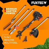 Bol.com FUXTEC FX-MT152E Benzine Multitool 5-in-1 – Bosmaaier Kettingzaag Heggenschaar Stokzaag & 1m Verlengstuk – 52cc 2-takt –... aanbieding