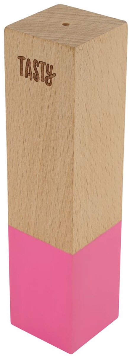 Design peperstrooier van hout Tasty Green