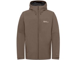 Jack Wolfskin TEMPEST 2L JKT M Heren Outdoorjas - cold coffee - Maat 3XL