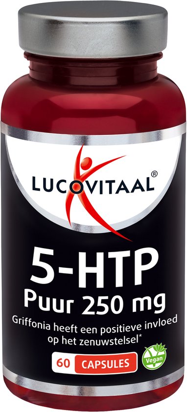 Lucovitaal 5-HTP Puur 250mg Vegan 60 capsules
