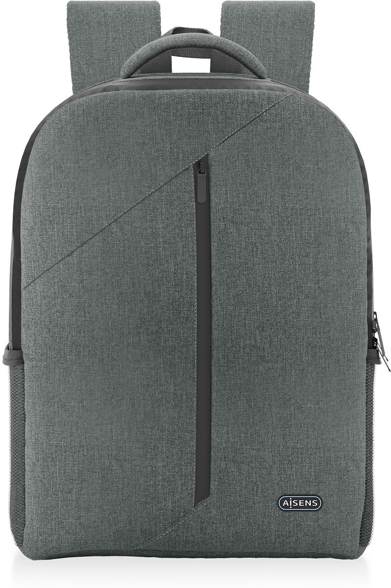 AISENS ASBG-BP084-GR laptoptas 39,6 cm (15.6") Rugzak Grijs