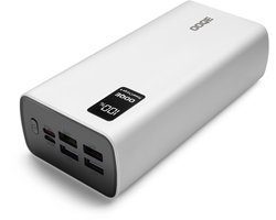 OOQE PowerCharge 4: Geavanceerde powerbank met hoge capaciteit - Wit