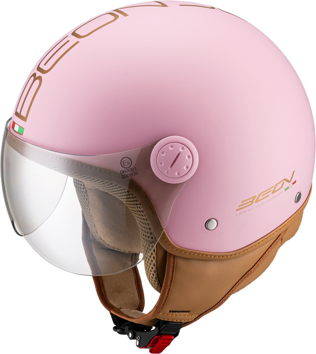 Beon Design Luxe Roze Dames helm - L