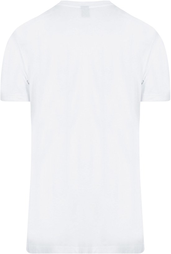 Adapté - T-Shirt Obra 2-Pack Wit - XL - Coupe régulière