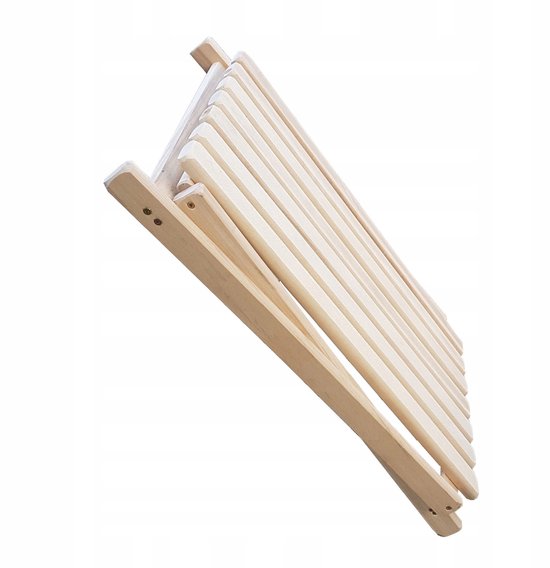 Set van 1 strandligstoelen met traploos verstelbare rugleuning Set van 1 strandligstoelen met traploos verstelbare rugleuning