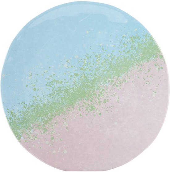 Bo-Camp - Servies - Halo - Blauw/Groen - 12 Stuks van Bo-Camp — afbeelding 5