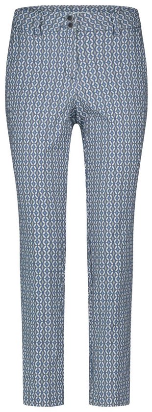 Red Button Broek Diana Fancy Tile Srb4547 274 Multi Blue Dames Maat - W36