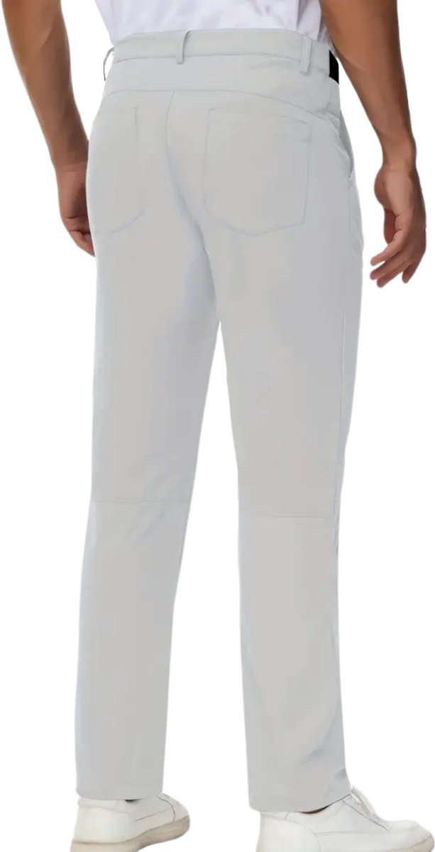 Livano Golfbroek Heren - Golfkleding - Golfen - Golf Accessoires - Nette Pantalon - Lichtgrijs XXL - Maat 54 van Livano — afbeelding 3