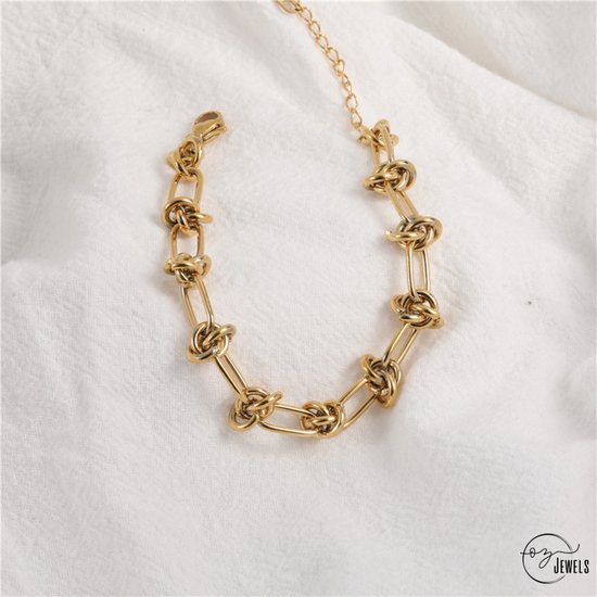 Verstelbare Gouden Ketting - Bolletjes - Kettingen