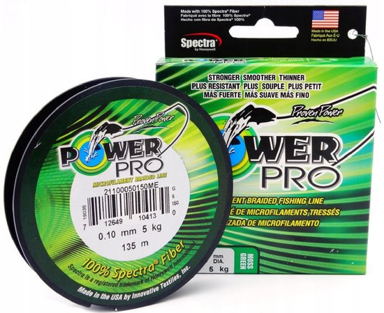 Power Pro Moss Green - Gevlochten lijn - 0.28 mm - 20 kg - 275 m — afbeelding 5
