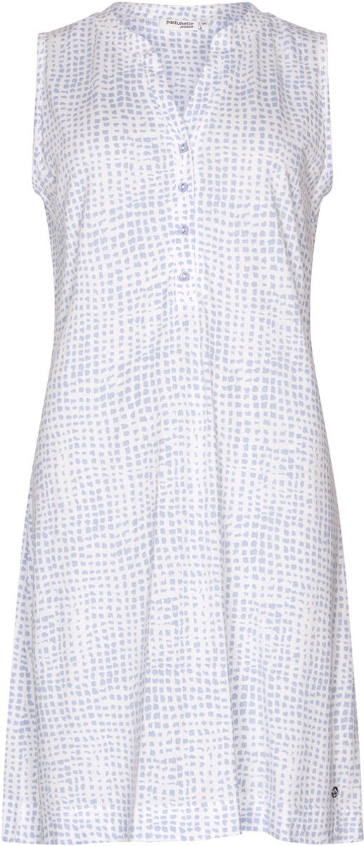 Pastunette Dames Nachthemd Pastunette Premium - Soft Sketches - Katoen/Modal wit