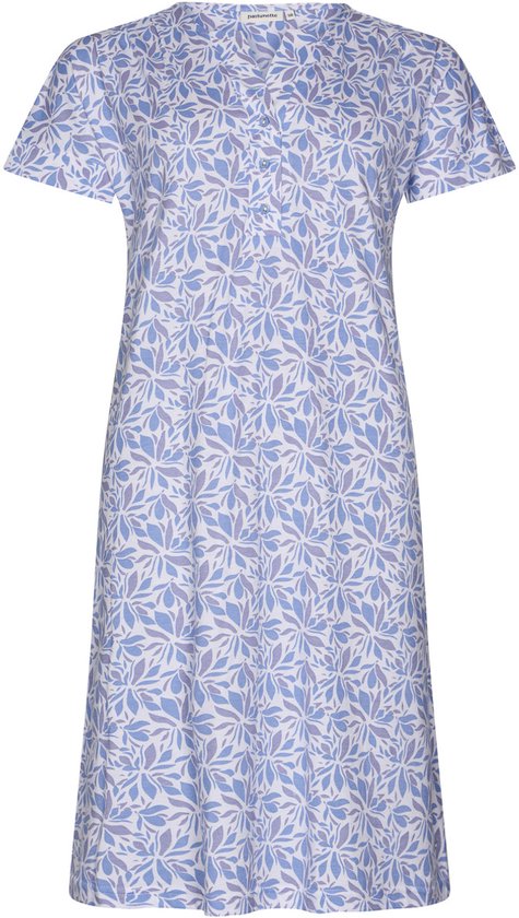 Dames Nachthemd Pastunette - Soft Blue - Katoen - Maat 52
