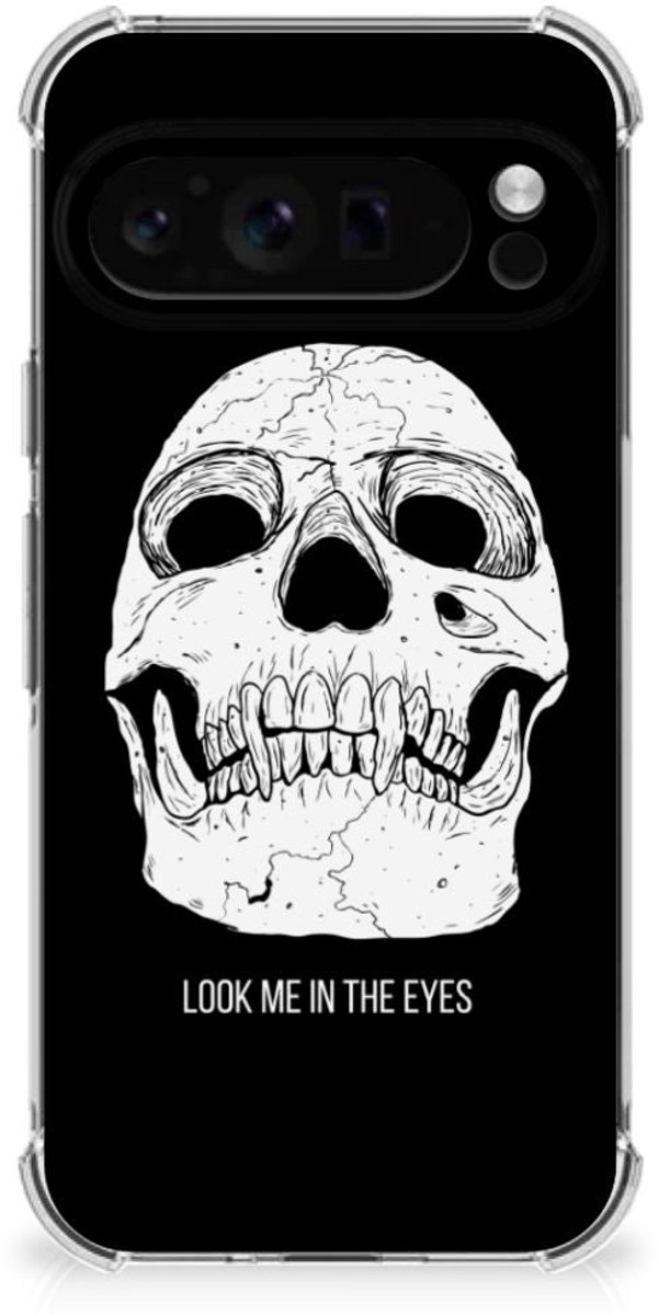 Back Cover voor Extreme Case Google Pixel 9 Pro XL Skull Eyes