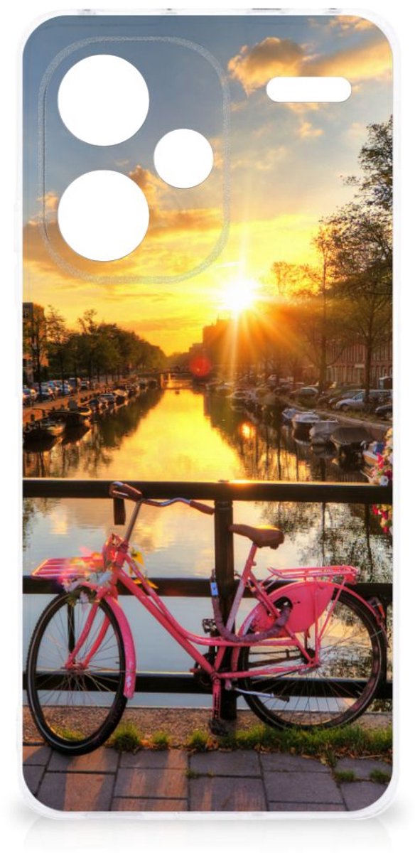 Xiaomi Redmi Note 13 Pro Plus Siliconen Back Cover Amsterdamse Grachten