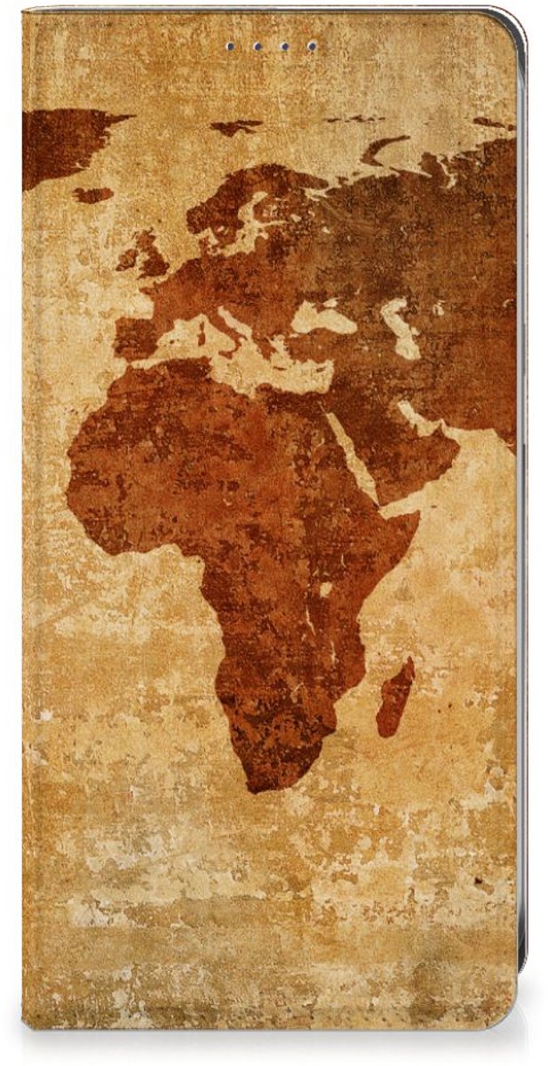 Samsung Galaxy S24FE Book Cover Wereldkaart