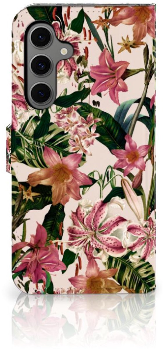Samsung Galaxy S24 FE Hoesje Flowers