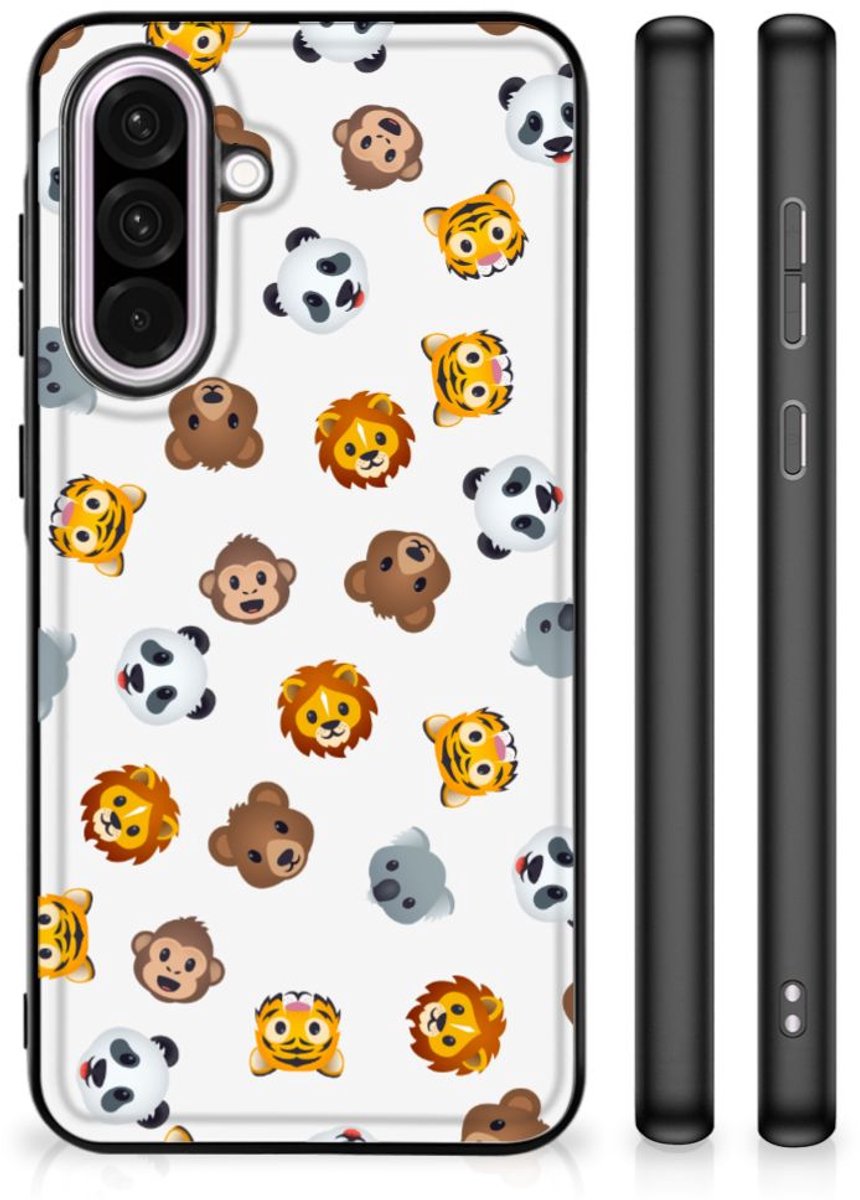 Back Case voor Samsung Galaxy A56 Dieren Emojis