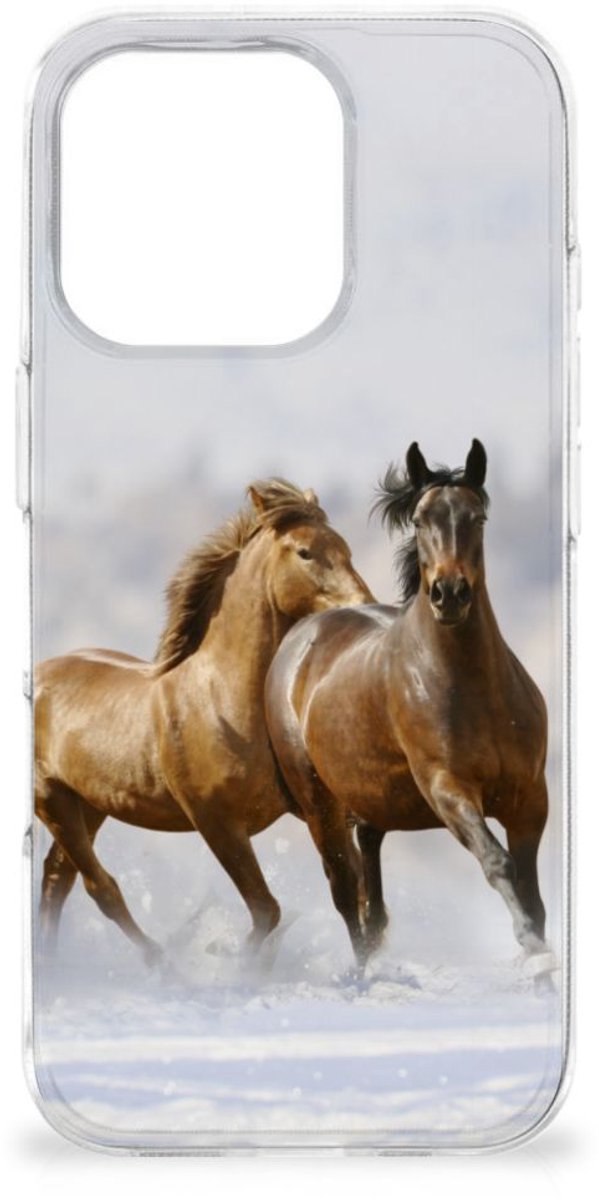 iPhone 16 Pro Max TPU Hoesje Paarden