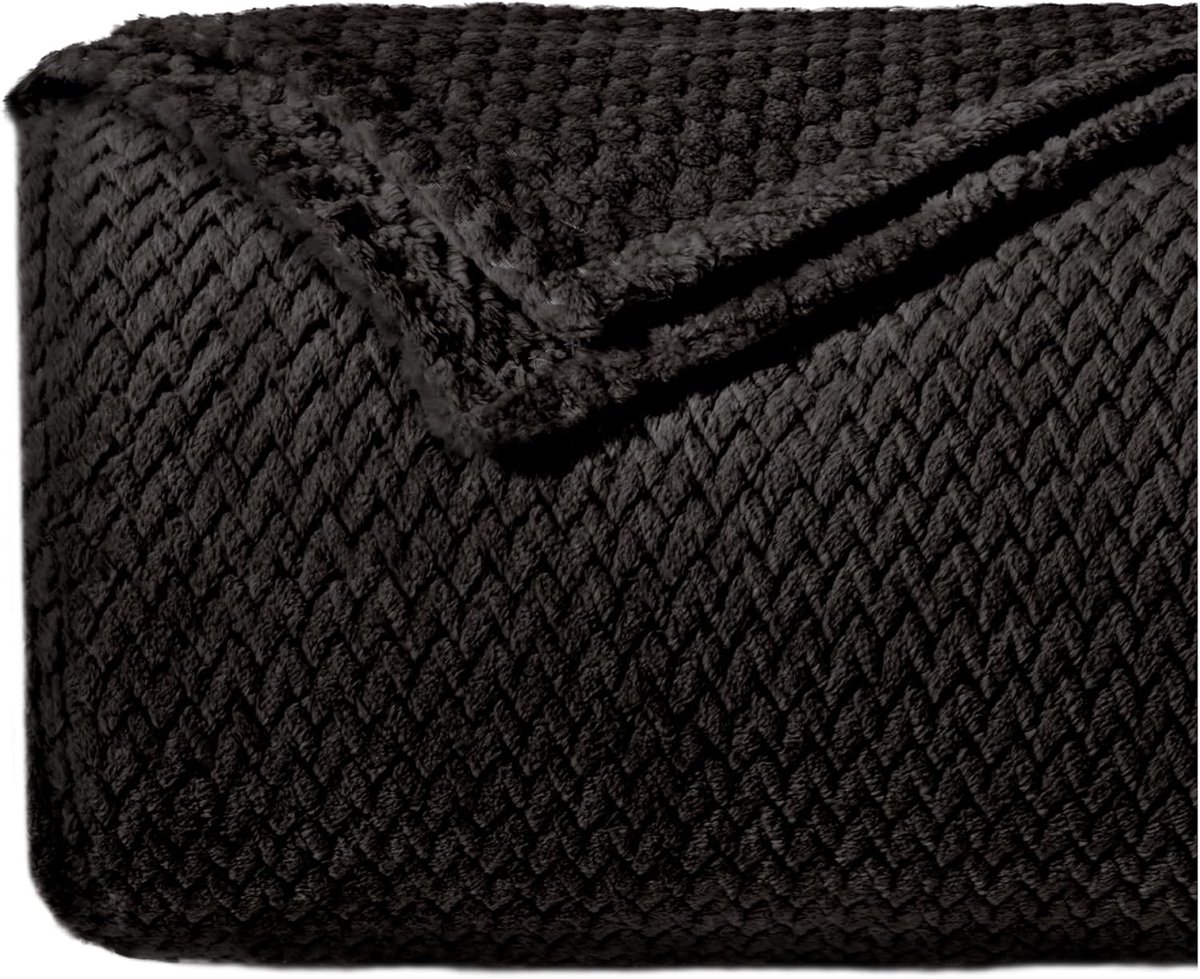 Zachte Banksprei met Chevron-patroon - Microvezel 150 x 200 cm