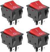 Interrupteur 20A 4kW Inverseur 3 Positions 3 Pôles - Bouton Rotatif AC 380V 20A - Commuteur Moteur - Matériau PP Isolant Interrupteur Rotatif 380V