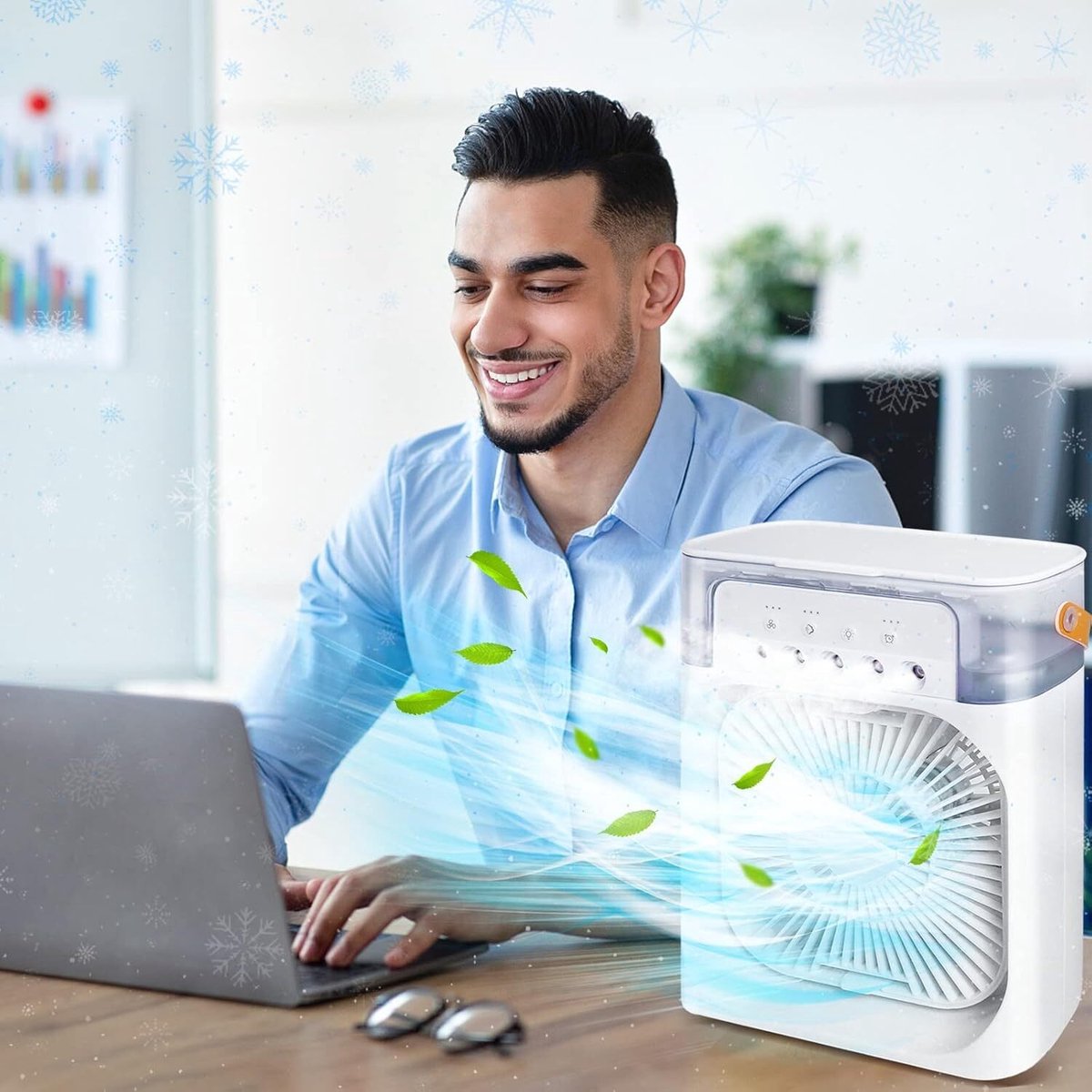 Home & Marker - Draagbare Airco - Portable Airco - Mini Airco - Airconditioner - Kleine Airco - Mobiele Airco - FRIOZA — afbeelding 12