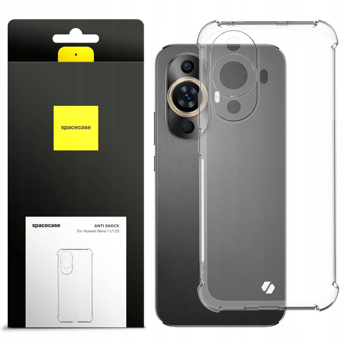 Spacecase Anti-Shock Case Voor Huawei Nova 11 12S Beschermhoes