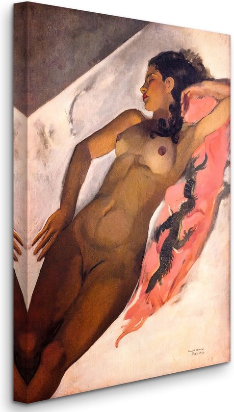 Amrita Sher-Gil - Sleeping Woman (1933), Slapende vrouw (1933) - 3:2