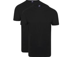 Alan Red Derby O-Hals T-Shirt Black (2Pack) - Maat XXL - Heren - Basic T-shirts