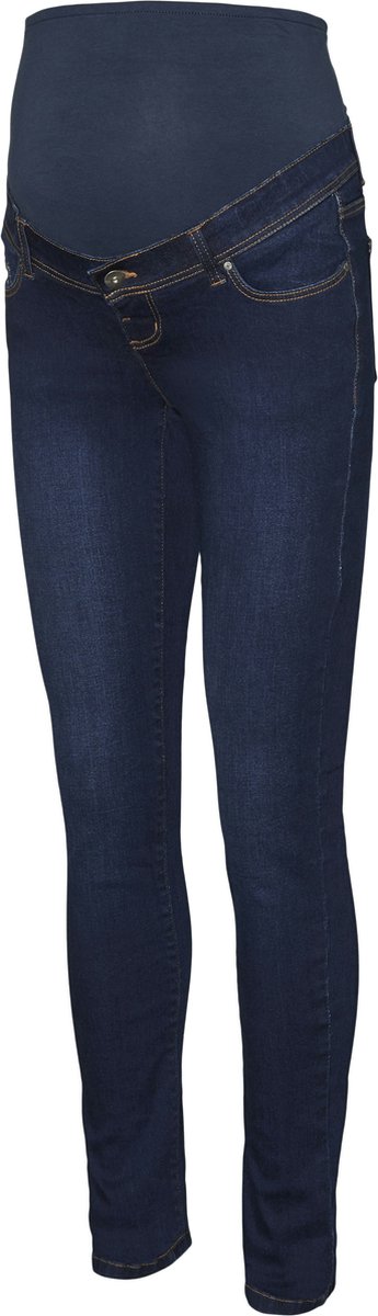 Mama Licious Slim fit zwangerschapsjeans Skinny fit Mid waist Jeans