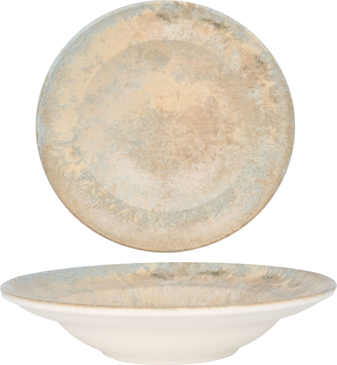 Bonna Pastabord - Luz - Porselein - 24 cm (400cc) - set van 2