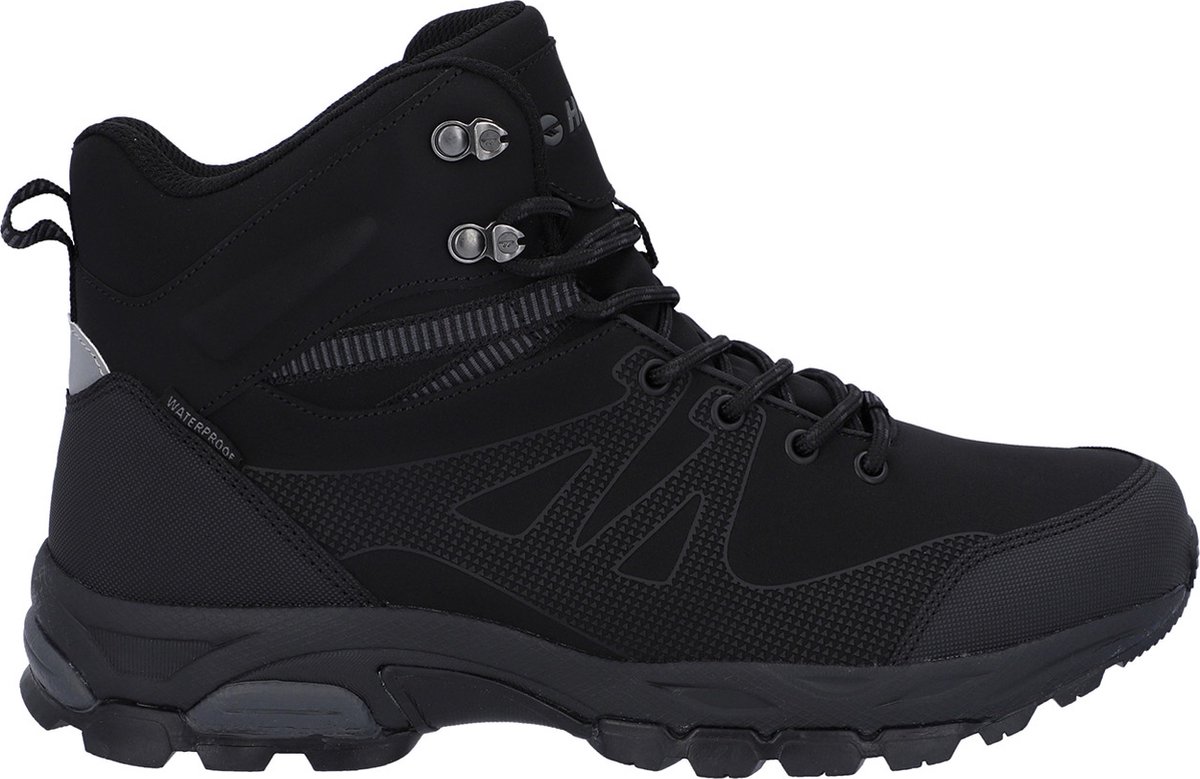 Hi-Tec Jackdaw Waterbestendig Wandelschoenen voor Mannen Zwart