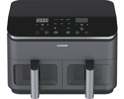 Cosori Dual Basket - Airfryer XXL – 8.5L – 2 Manden – 6 Programma’s