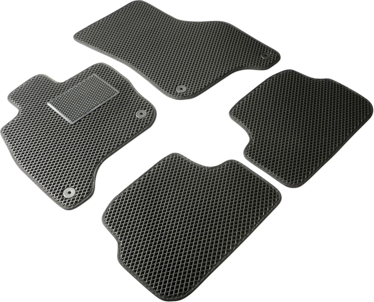Walser Rubber Matten Qlean Mats geschickt voor Audi Q5 (8RB) 11/2008-12/2017 - auto vloermatten gemaakt van EVA-materiaal