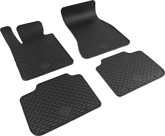 PETEX 29510 Rubberen matten voor geschikt voor Twingo vanaf 06/1993-08/2007 vloermatten zwart 4-delig