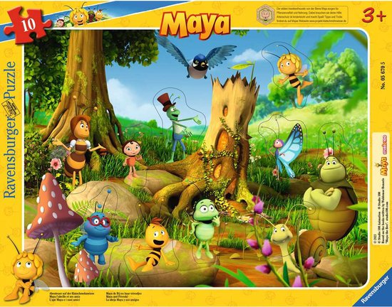 Ravensburger Maya Legpuzzel 10 stuk(s) Stripfiguren
