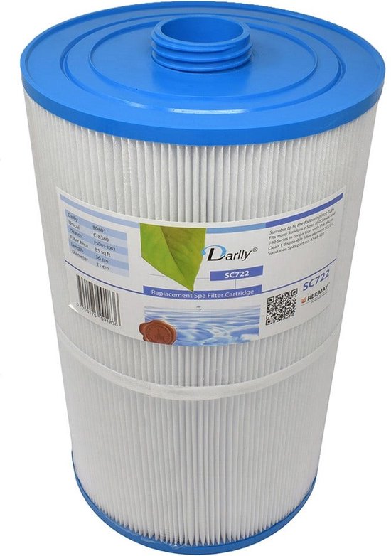 OUTILE Darlly Whirlpool Filter Kartusche - 2 Stück Set Für Aufblasbare Spas Verschiedener Marken