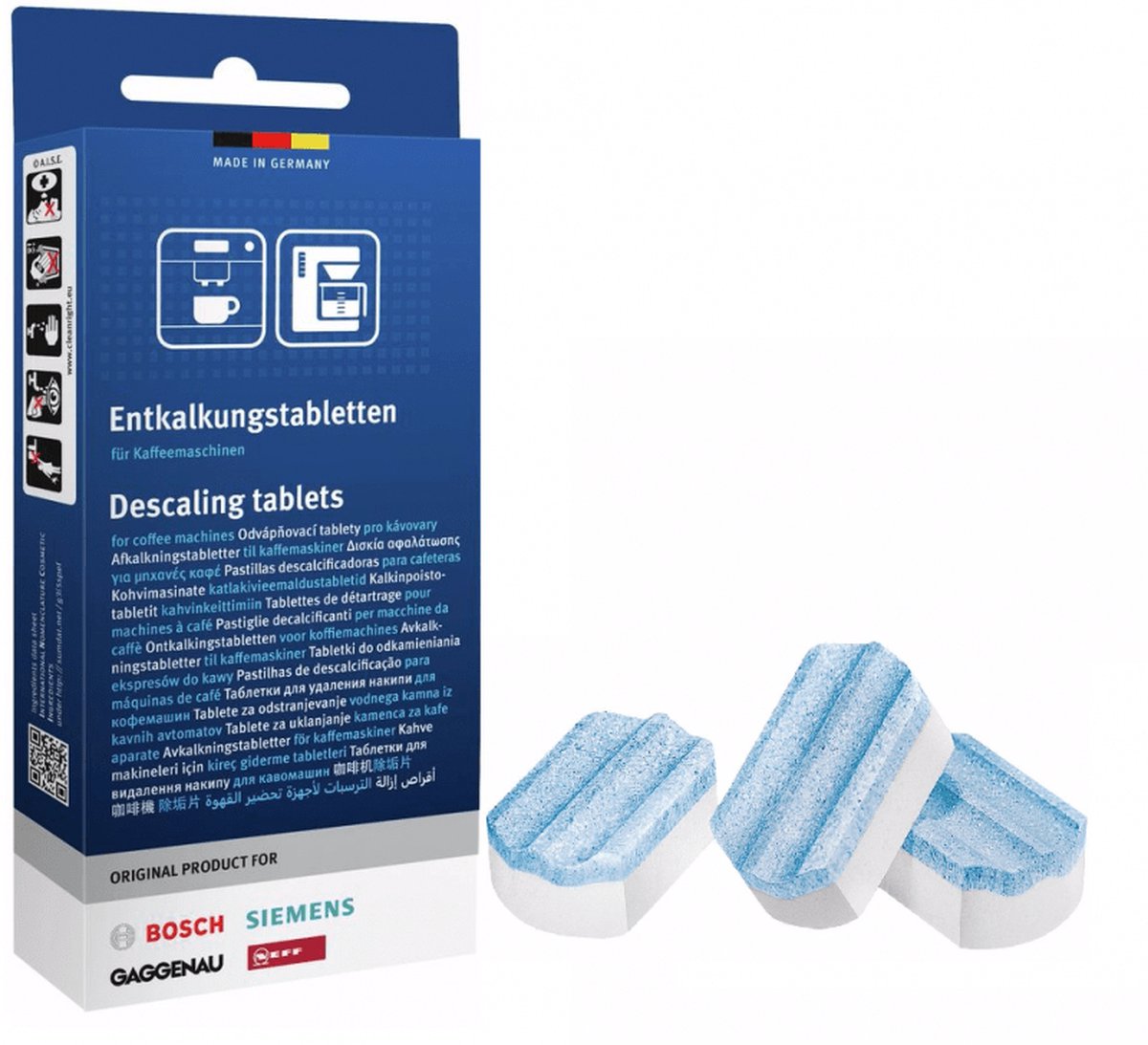 Siemens 2-in-1 Ontkalkingstabletten 311975 / 00311975 / TZ80002 (3st.)