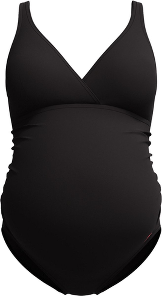 Speedo Eco U-Back Maternity 1 piece Dames Zwempak - Zwart
