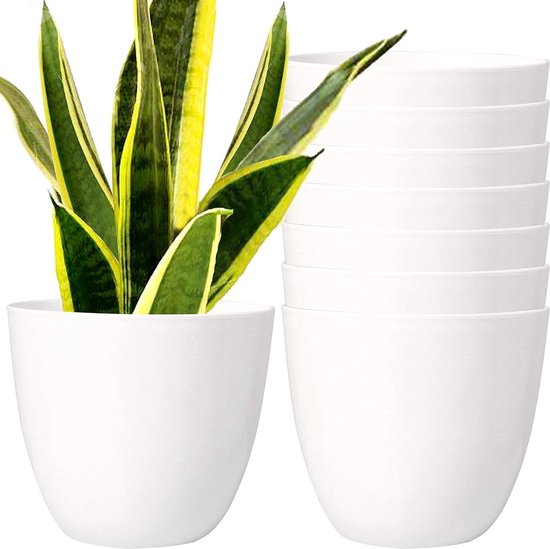 MAXIM grote design plantenbak plantenpot blauw 60cm breed - Grote