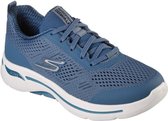 Skechers Go walk Arch Fit dames sneaker - Blauw - Maat 38