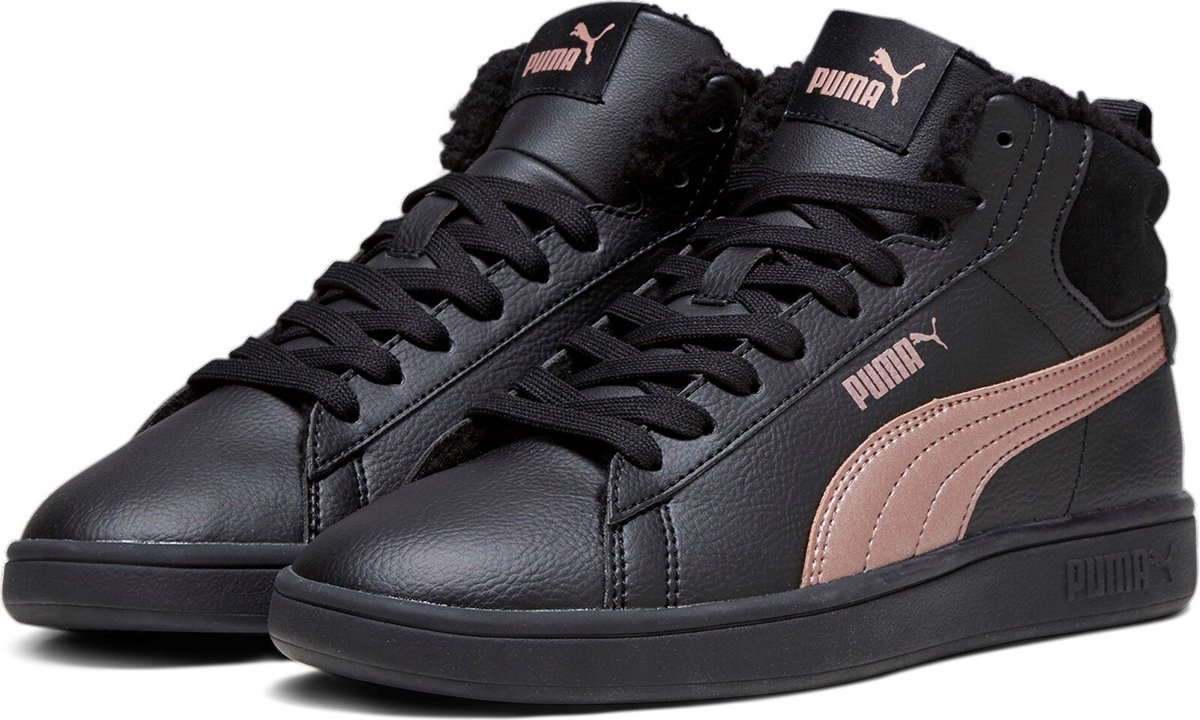 Puma SMASH 3.0 MID WTR heren sneaker winterschoenen 392335 05 Zwart