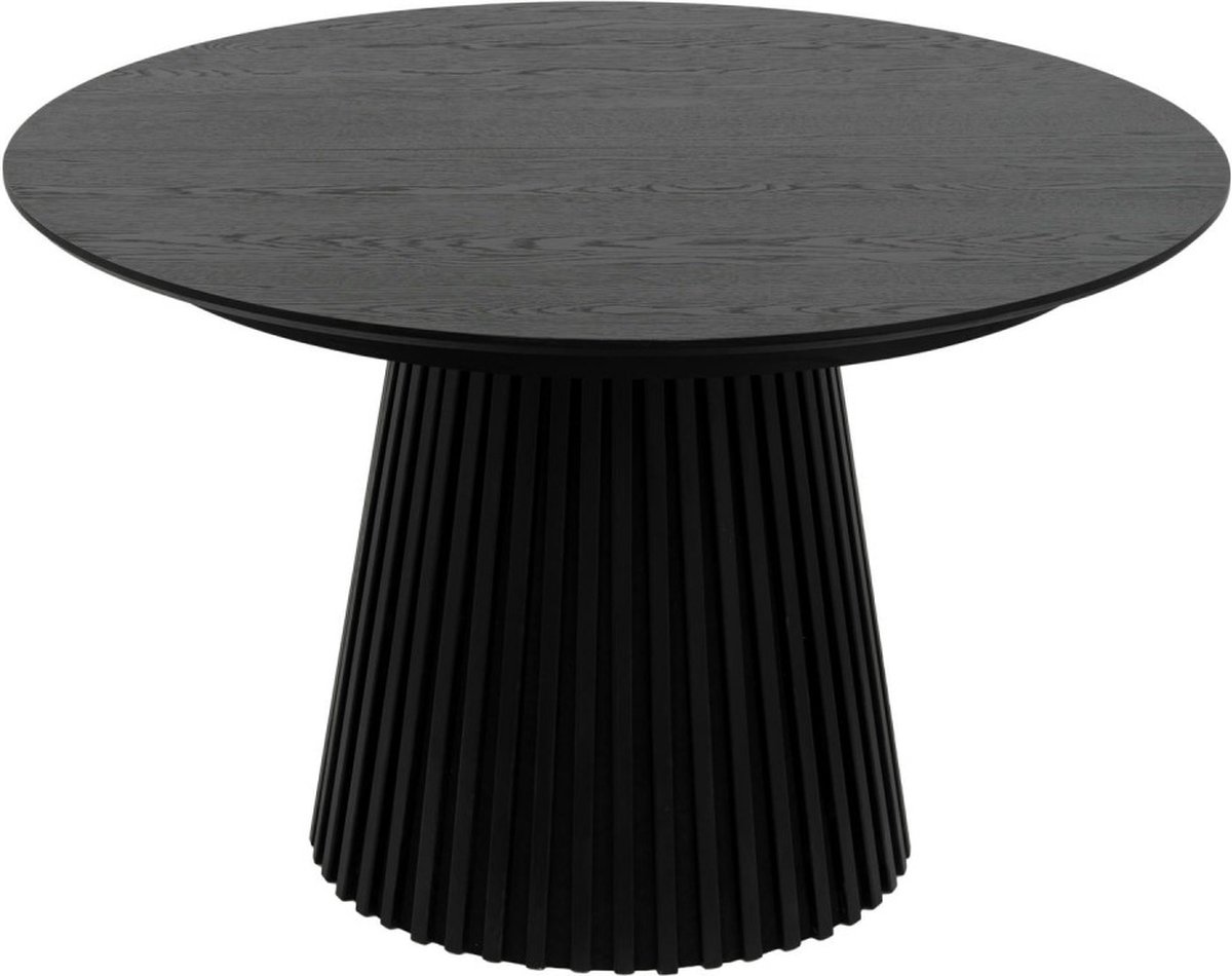 G***-M Giga Meubel Eettafel Svendborg - Uitschuifbaar Ø120-220cm - Zwart