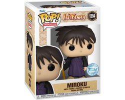 InuYasha Miroku Vinyl Figur 1594 Funko Pop! meerkleurig PVC Unisex - Anime, Fan merch, TV-series