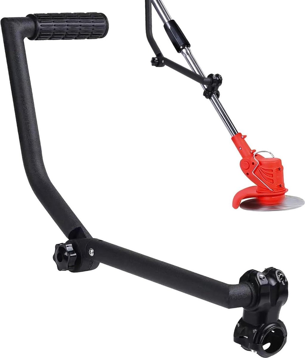 Ergonomic Trimmer Handle with Adjustable Angle - Extension Grip for Weeds Eater - String Trimmer Handle for Gardening and Lawn Care .