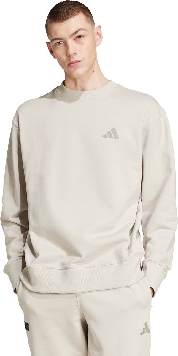 adidas Performance MERCEDES AMG PETRONAS FORMULA ONE TEAM PREMIUM SWEATSHIRT Heren Beige